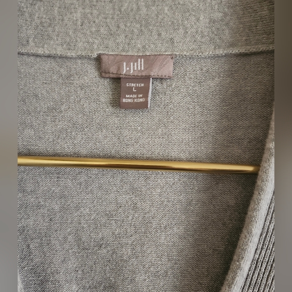 J.Jill V-neck Stretch Pullover Sweater - Picture 2 of 8